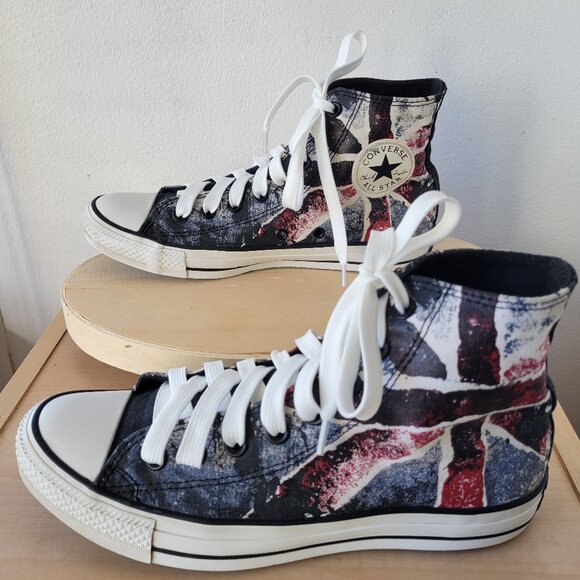 Converse Other - Chuck Taylor All Star Converse CT HI Black/Chili Unisex Sneakers (Size W9 / M7)